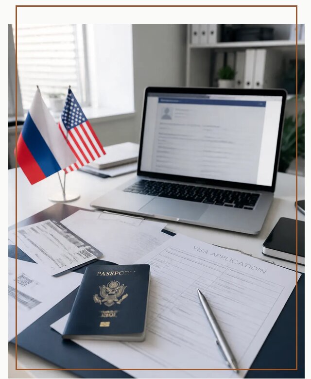 Оформление визы в США для туристов и бизнеса в Выборге