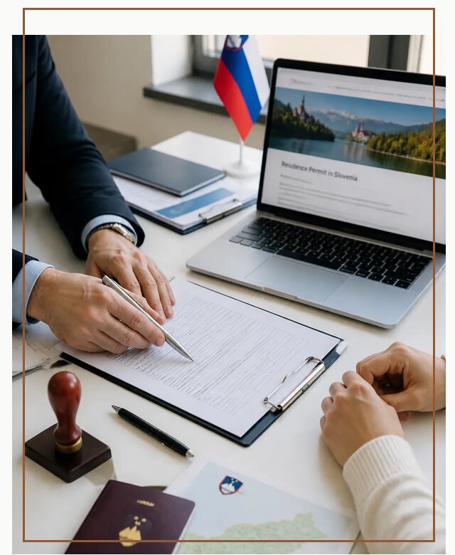Оформление вида на жительство в Словении под ключ в Выборге