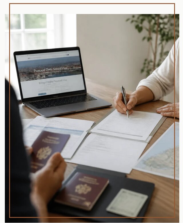 Оформление Digital Nomad и ВНЖ Португалии в Выборге