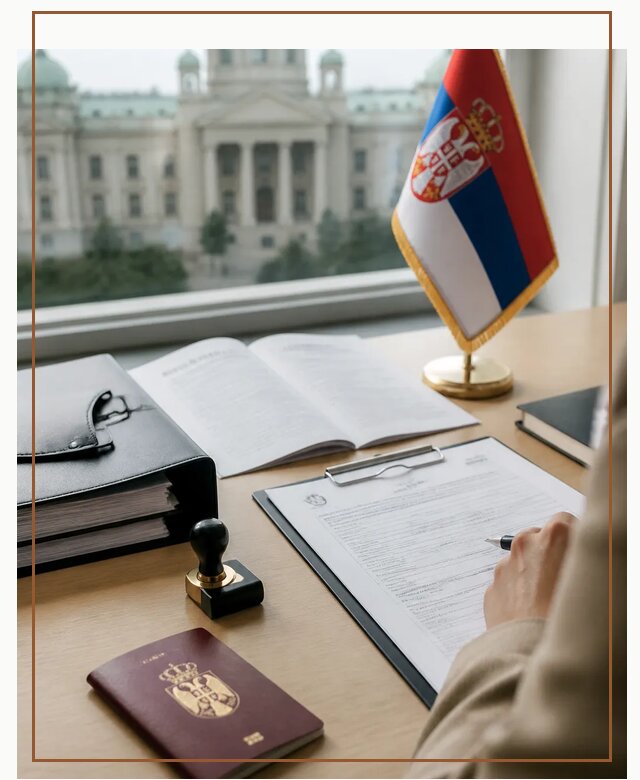 Оформление гражданства Сербии под ключ для переезда в Выборге